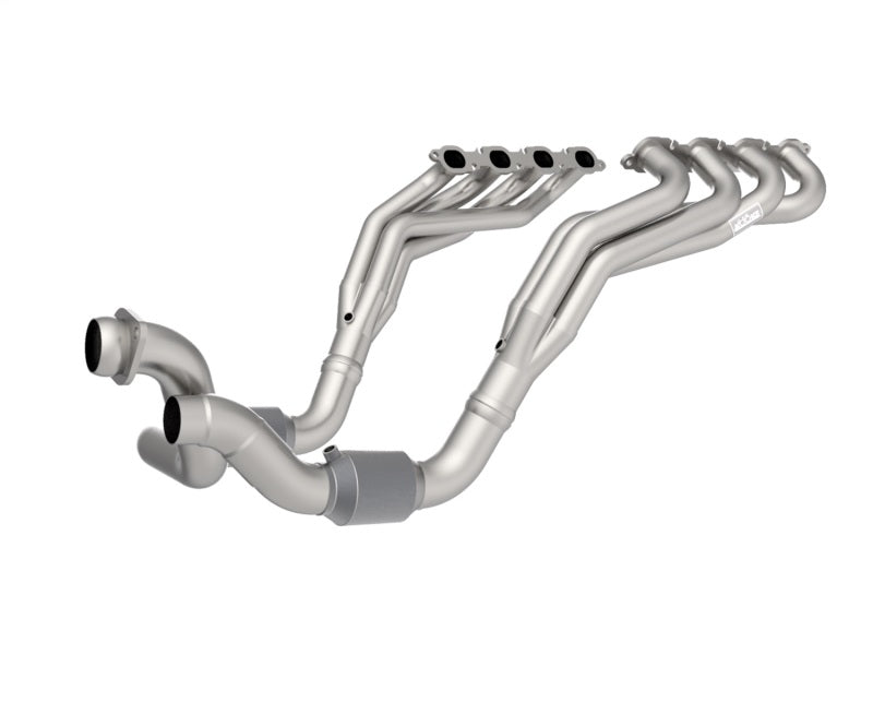 Kooks 20-22 Ford F250 7.3L V8 / Ford F350 7.3L V8 1-7/8in x 3in SS Headers w/ Green Catted Conn