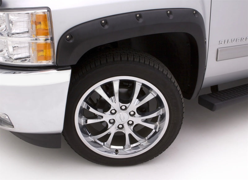 Lund 14-17 Toyota Tundra RX-Rivet Style Textured Elite Series Fender Flares - Black (4 Pc.)