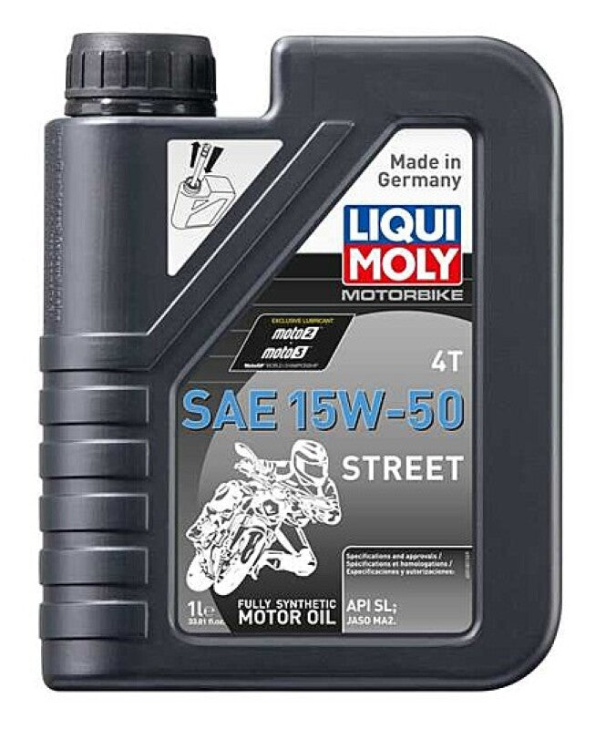 LIQUI MOLY 1L Motorbike 4T SAE 15W50 Street