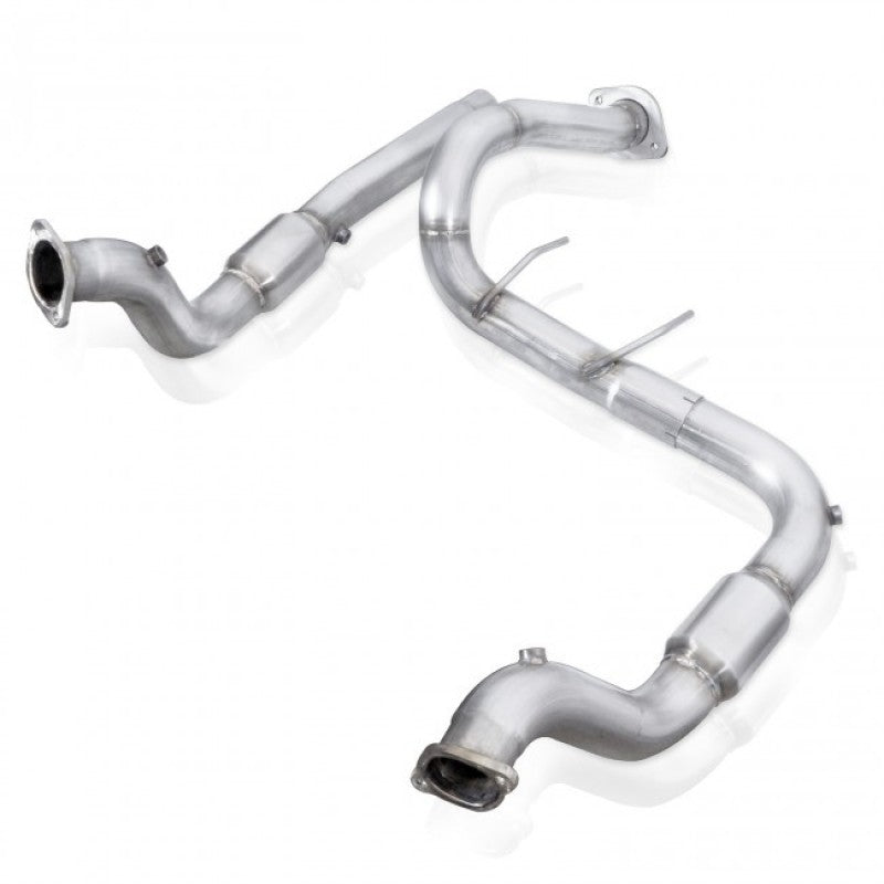 Stainless Works 2017 F-150 Raptor 3.5L 3in Downpipe High-Flow Cats Factory Connection