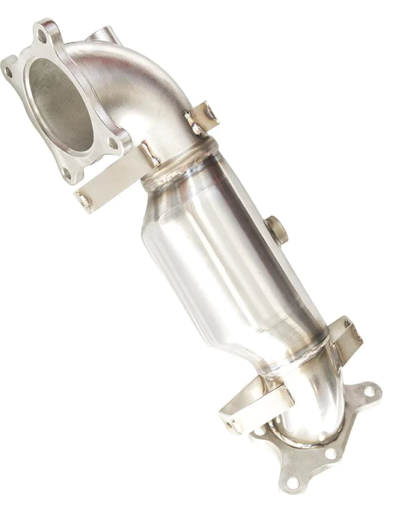 Invidia 17+ Honda Civic Type-R FK8 76mm Downpipe w/ High Flow Cat