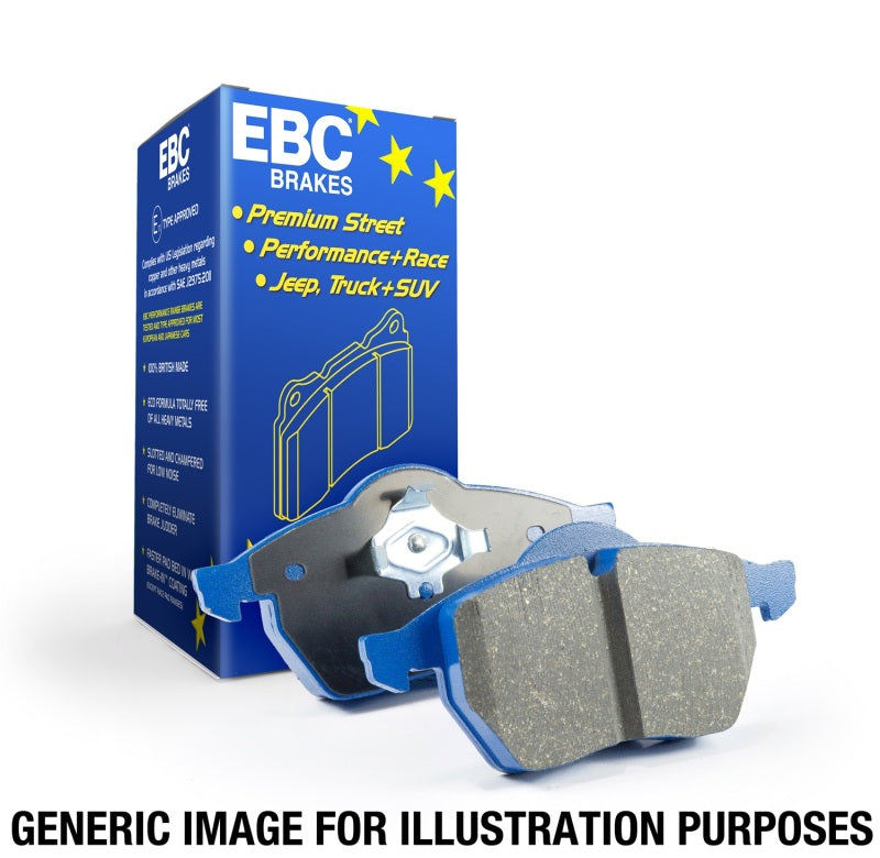 EBC 08-10 BMW M3 4.0 (E90) Bluestuff Front Brake Pads