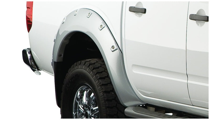 Bushwacker 06-14 Nissan Frontier Styleside Boss Pocket Style Flares 4pc 73.3in Bed - Black