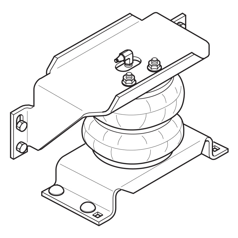 Firestone Ride-Rite Air Helper Spring Kit Rear 07-17 Dodge RAM 3500HD Cab 2WD/4WD (W217602478)