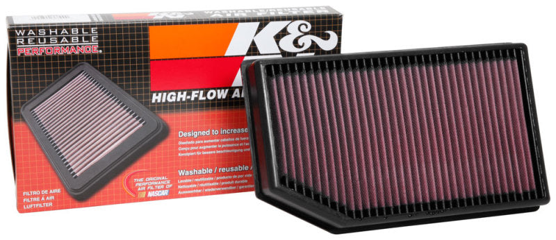 K&N 2018 Jeep Wrangler JL 2.0L/3.6L F/I Drop In Air Filter