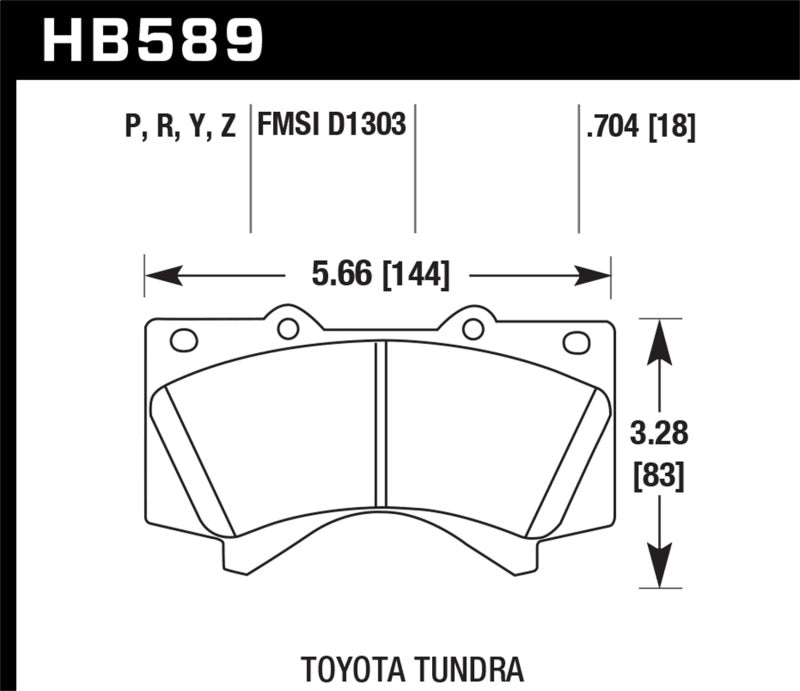 Hawk LTS Street Brake Pads