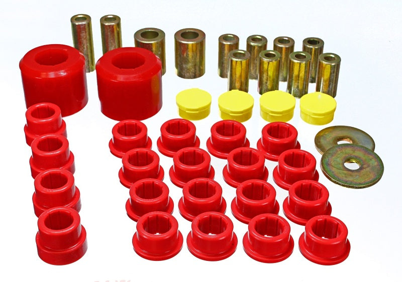 Energy Suspension 10 Chevy Camaro Red Rear End Control Arm Bushing Set