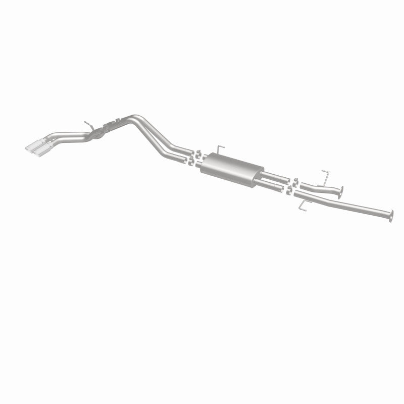 MagnaFlow 14 Toyota Tundra V8 4.6L/5.7L Stainless C/b Exhaust Dual same side pass. rear tire