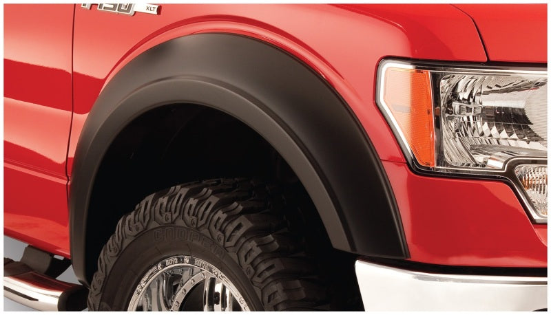 Bushwacker 09-14 Ford F-150 Styleside Extend-A-Fender Style Flares 4pc 67.0/78.8/97.4in Bed - Black