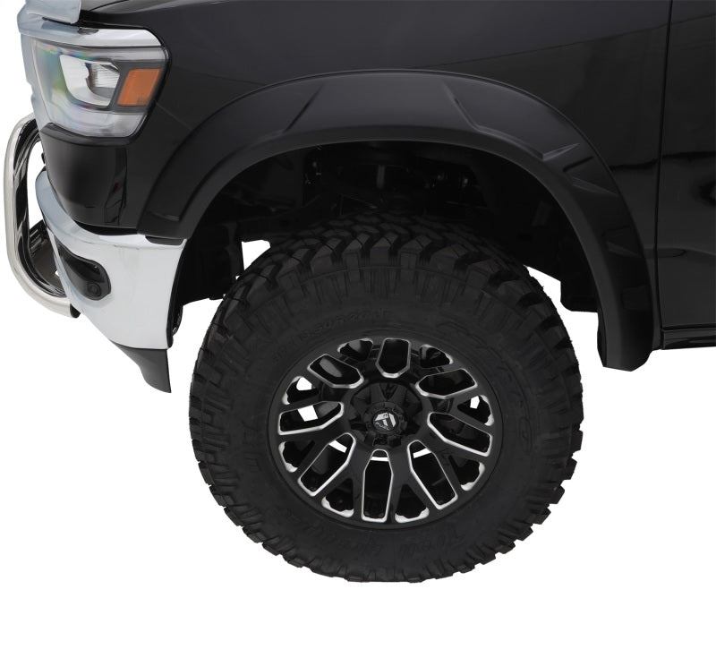 Bushwacker 17-19 Ford F-250 Super Duty w/ 81.8in Bed DRT Style Flares 4pc - Black