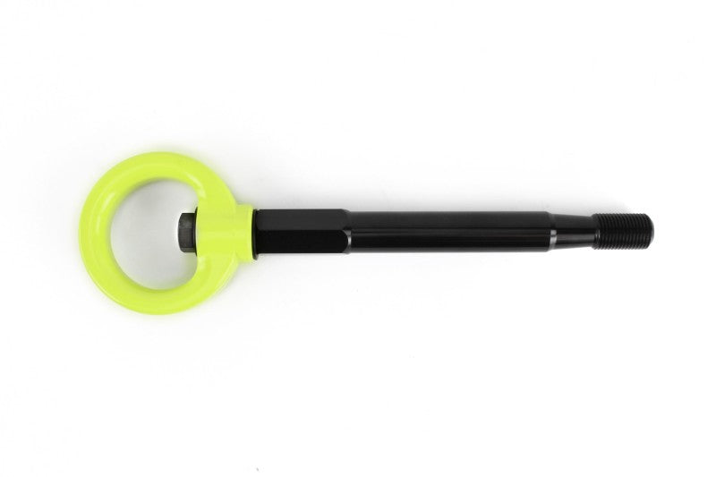 Perrin 2022 Subaru WRX / 18-21 Crosstrek / 14-21 Forester Tow Hook Kit (Front) - Neon Yellow