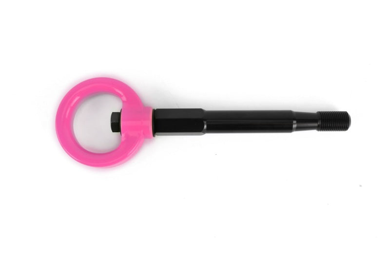 Perrin 2022 Subaru WRX / 18-21 Crosstrek Tow Hook Kit (Rear) - Hyper Pink