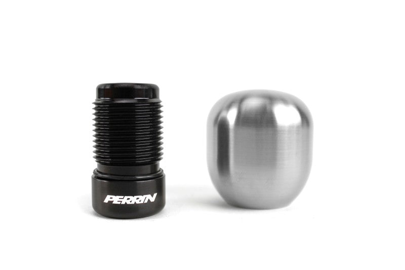 Perrin 15-22 Subaru WRX 1.85in. SS Barrel Shift Knob (w/Rattle Fix) - Brushed